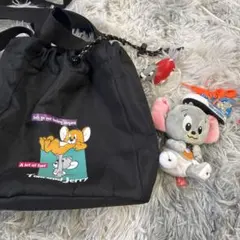 トムとジェリー トートバッグとぬいぐるみセット