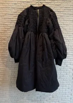 2026年最新】lanan ラナン ボリュームスリーブキルティングワンピース