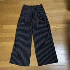 EMMA CLOTHES ストライプ スラックス M