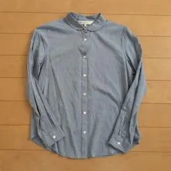 KUMIKYOKU 長袖シャツ サイズ2 ブルー