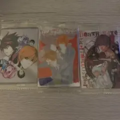 デスノート ウエハース キャラクターカード3点セット