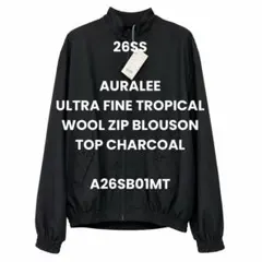 新品　ULTRA FINE TROPICAL WOOL ZIP BLOUSONのサムネイル