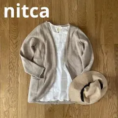 nitca ニトカ カーディガン ボタンレス free sizeのサムネイル