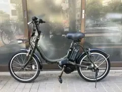 中古電動自転車 ヤマハpasシオン ブラウン 小径 20インチ 横浜 №8523