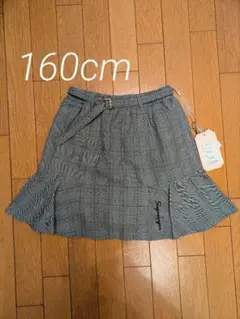 フレアチェック柄スカート 160サイズ
