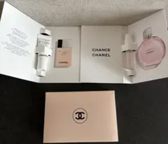 【シャネル】サンプル3点セット 香水 下地 パウダーファンデ