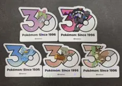 ポケモン 30周年 ステッカー 韓国限定 - メルカリ