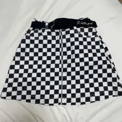 ピンクラテ　台形スカート　140cm