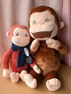☆新品タグ付☆　おさるのジョージ　ぬいぐるみ　プレシャリティ　BIG　ビッグ