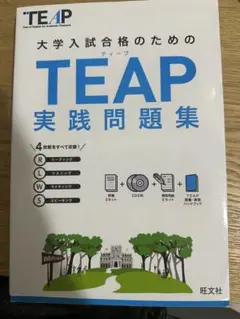 TEAP 実践問題集 旺文社