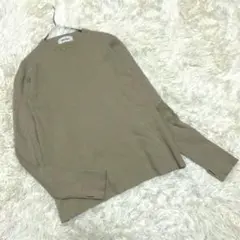 美品✨ Mila Owen ウールブレンド 長袖 リブニット プルオーバー M