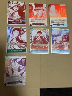 ワンピースカードゲーム 3周年 キャンペーン全7種セット コンプリート バンダイ