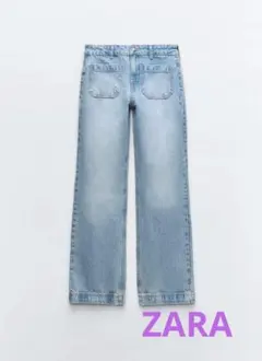 ☆新品　タグ付未使用☆　ザラZ1975 ハイライズ BOOT-CUT デニム