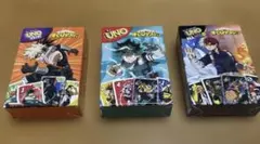 マクドナルドハッピーセットおもちゃ UNO 僕のヒーローアカデミア3個セット