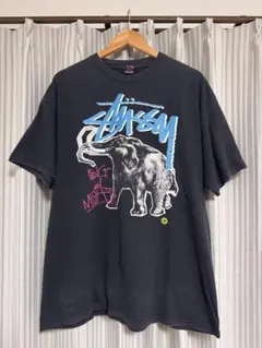 Stussy XL 象グラフィック Tシャツ