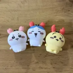 ちいかわ ソフビフィギュア３ ちいかわ　ハチワレ　うさぎ 3体