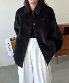 ハーフコート ファーコート