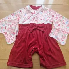 ベビー袴　ロンパース　70