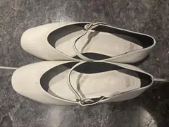 ザラ　ZARA ホワイト バレエシューズ