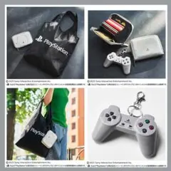 初代PlayStationマスコットキーホルダー＆財布＆収納ケース＆ロゴバッグ