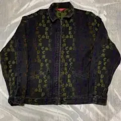 supreme Jacquard Denim Work Jacket