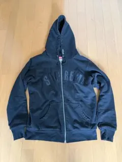 し*ゆ様 希少 supreme 2016限定 デザイン パーカー ハーフジップ