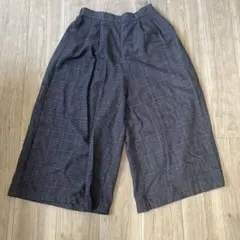 earth music&ecology ワイドパンツ グレー