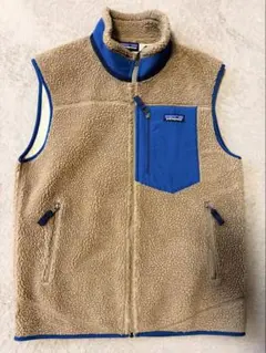 美品 patagonia パタゴニア ベスト モジャブカーキ FA17