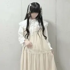 merry jennyキャミワンピース リボン チュールキャミワンピース フリル