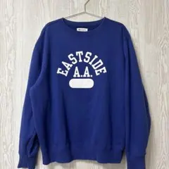 EASTSIDE A.A. ネイビー トレーナー