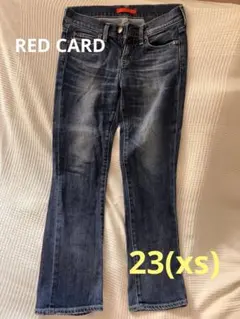 【RED CARD】レッドカード アンクルボーイフレンドデニム 64593
