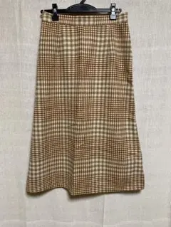 韓国 弘大のshopにて購入 チェックフレアスカート 新品未着用 美品のサムネイル