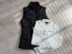 ベスト【TOMY HILFIGER】/ブラウス【BANANA REPUBLIC】のサムネイル