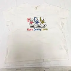 SM2 ディズニー ヒューイ デューイ ルーイ Tシャツ 白 120cmのサムネイル