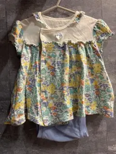 Combi mini ベビー服 ロンパース 花柄 70-80cmのサムネイル