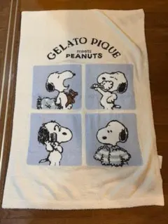 送料込み gelato pique PEANUTS スヌーピー ブランケット - メルカリ