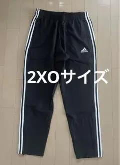 adidas アディダ ピステパンツ 2XOサイズ 黒 新品タグ付き