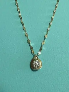 サザンクロス ダイヤ0.67ct ペンダント ネックレス Pt900 K18 雫 