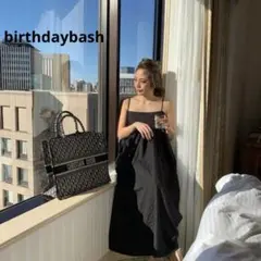 BIRTHDAY BASH ☆ キャミワンピース ☆ ブラック