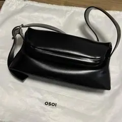 OSOI FOLDER BROT ショルダーバッグ ブラック 상태좋음