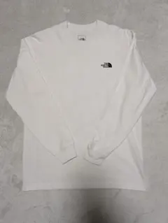 THE NORTH FACE 長袖Tシャツ 白　NT82333　Mサイズ