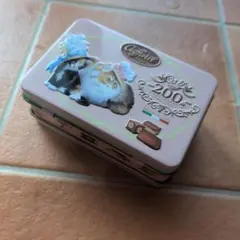Caffarel 200周年記念 猫柄缶 小物入れのサムネイル