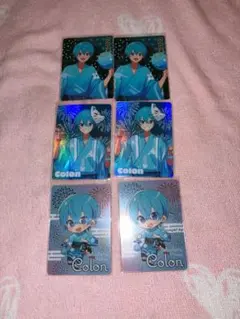 すとぷり　ころんくん　夏　トレカ　まとめ売り　6枚セット