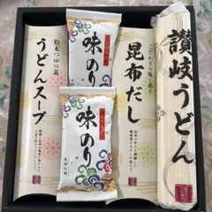讃岐うどん 昆布だし 味のり ギフトセット
