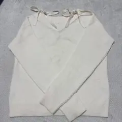 earth music&ecology ニット 白