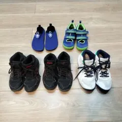 ダンクショット　21.5 22.5 24.0アシックス 3足、含め計5足