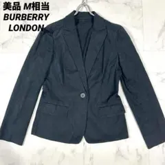 【美品】BURBERRY LONDON テーラード　シャドーチェック　M相当