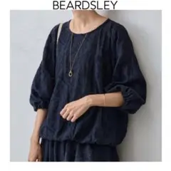 新品 BEARDSLEY BA刺繍コットンリネンブラウス ガリャルダガランテ