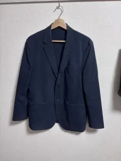UNIQLO 感動ジャケット　ライト　セットアップ　ネイビー　　Mサイズ