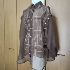 ココディール COCODEAL Mサイズ シアーブラウスのサムネイル